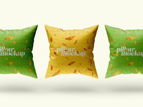 Pillow Mockup Design with Editable Background