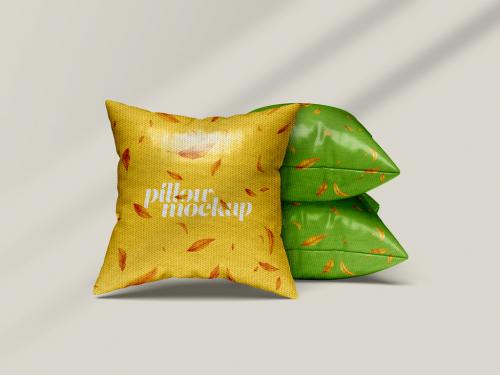 Pillow Mockup Design with Editable Background