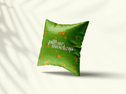 Pillow Mockup Design with Editable Background