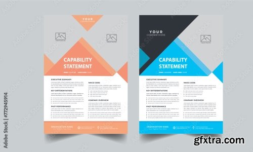 Capability Statement Template Design 6xAI