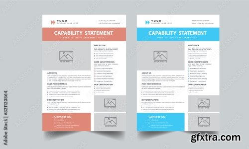 Capability Statement Template Design 6xAI