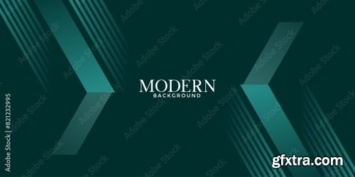 Dark Green Abstract Background 6xAI