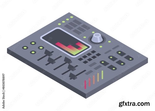 Isometric Control Panel 6xAI