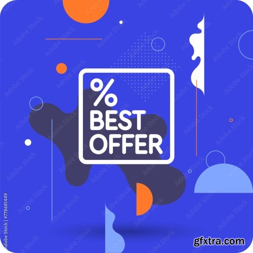 Poster For Advertising Discounts 6xAI