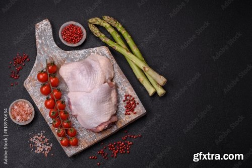 Raw Chicken Thighs 6xJPEG