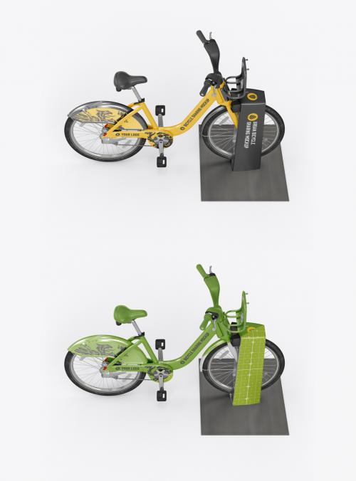 Bicycle Sharing Mockup