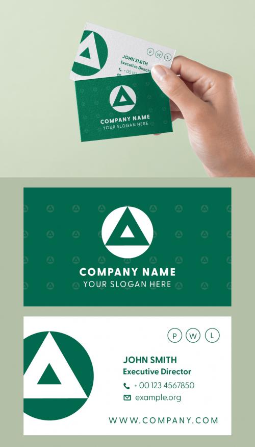 Minimal Individual Business Card Layout