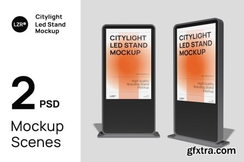 City Advertising Mockup Collections 10xPSD