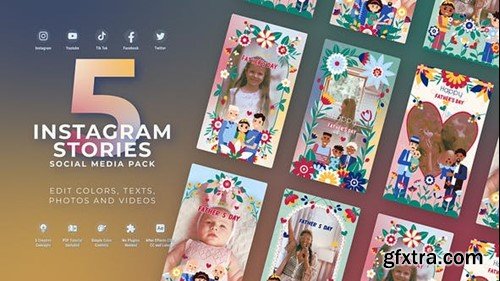 Videohive Fathers Day Instagram Stories 52341538