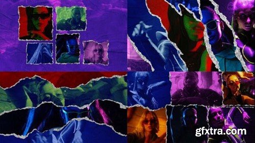Videohive Grunge Transitions 52321768