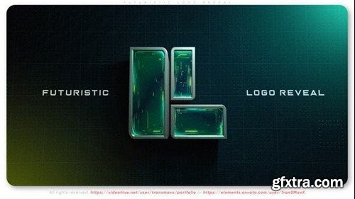 Videohive Futuristic Logo Reveal 52343388