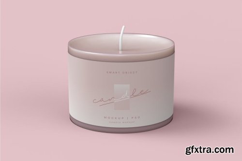 Candle Jar Mockup Collections 13xPSD