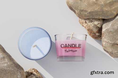 Candle Jar Mockup Collections 13xPSD