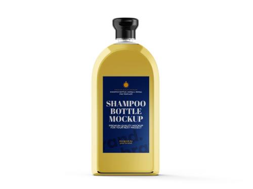 Shampoo Bottle Mockup Template