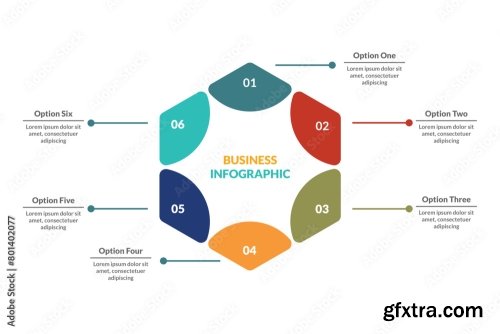 Infographics Design Template 6xAI