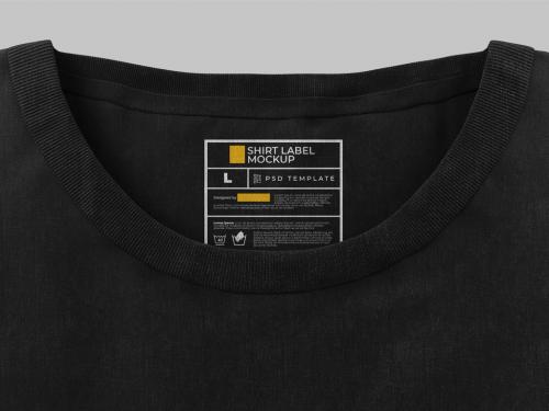 Shirt Label Mockup