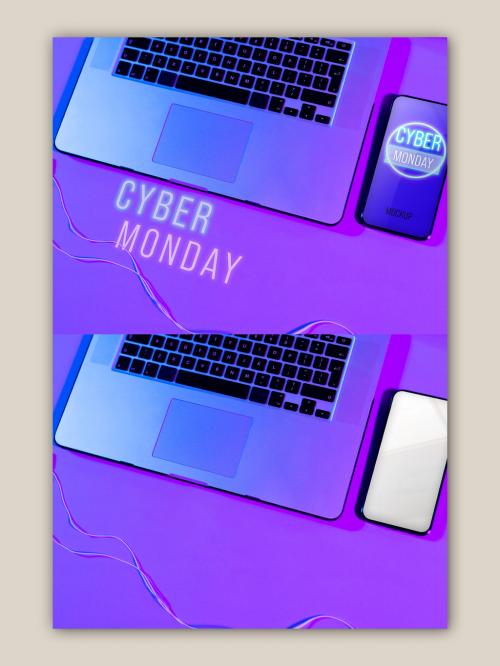 Cyber Monday Mockup