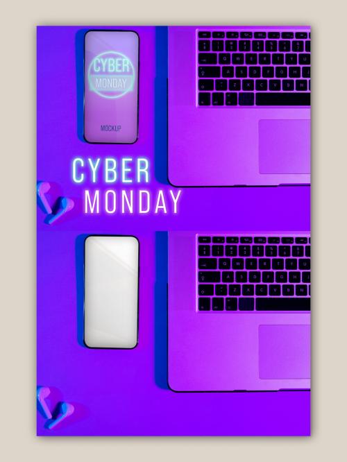 Cyber Monday Mockup