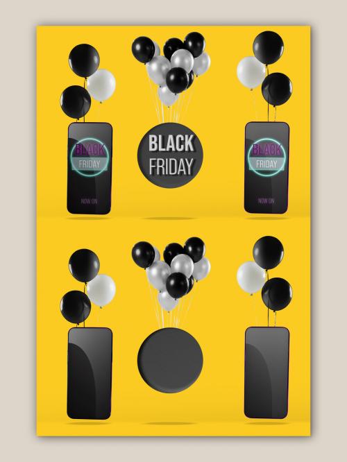 Black Friday Mobile Mockup