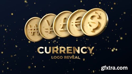 Videohive Currency Coins Logo Reveal 52359637