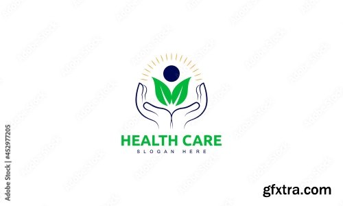 Fertility Care Logo Vector Template 6xAI