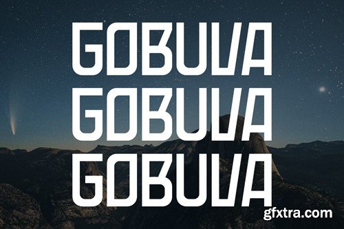 Gobuva - Modern Font APFJ9SZ