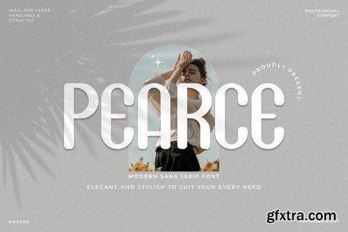 Pearce - Modern Sans Serif Font 9MM6YLA