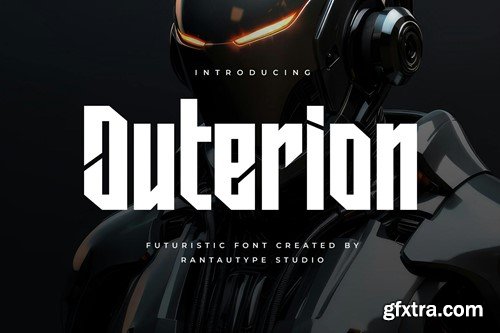 Outerion Futuristic Font JQSEBZQ