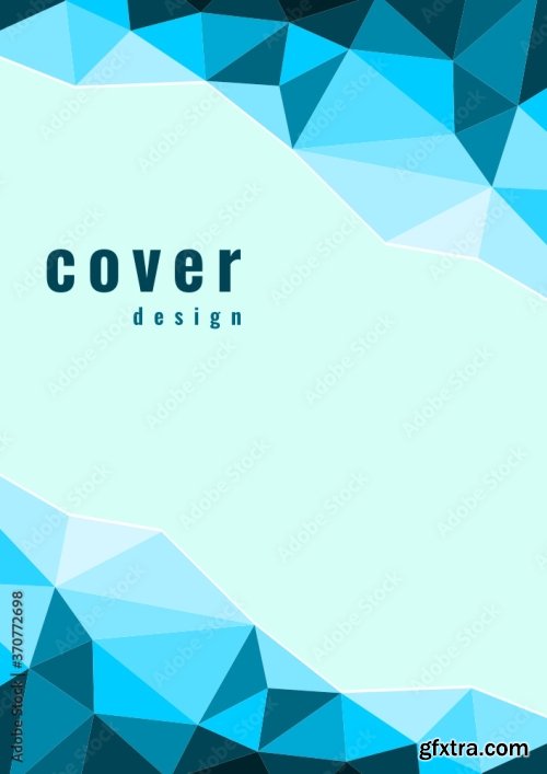 Abstract Low Poly Background 6xSVG