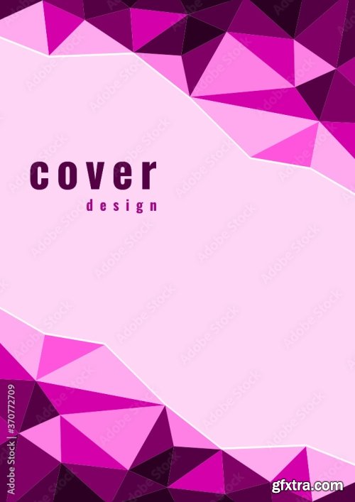 Abstract Low Poly Background 6xSVG