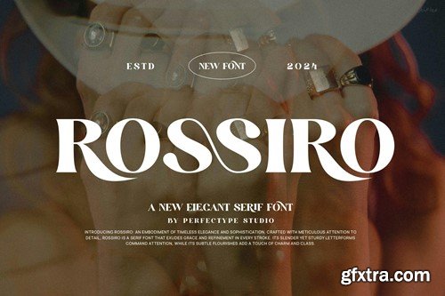 Rossiro Elegant Serif Font Typeface N423PS2