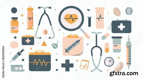 Medical Healthcare Graphic 5xAI