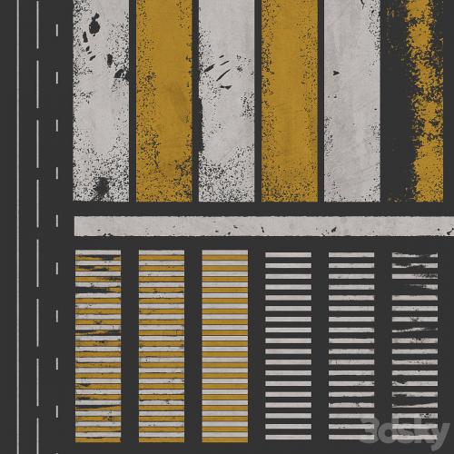 road markings