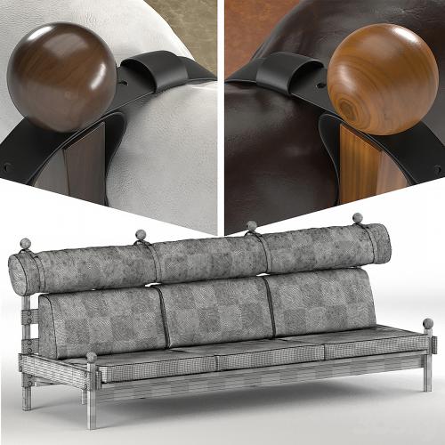 Sergio Rodrigues Tonic Sofa