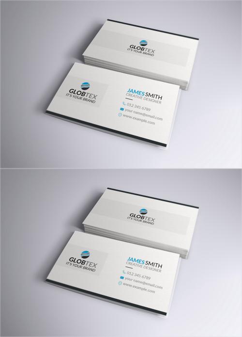 Cyan Business Card