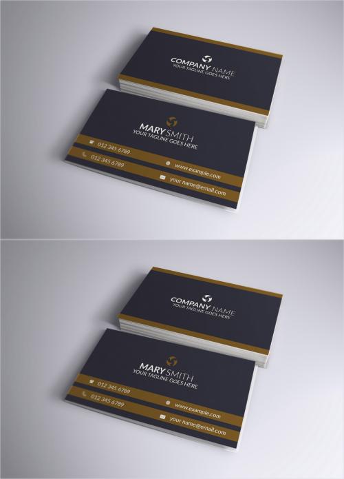 Orange Business Card