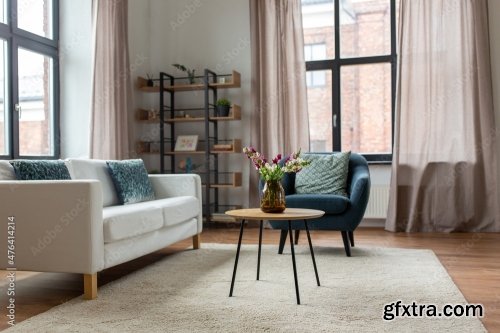 Comfort, Furniture And Interior Concept 6xJPEG