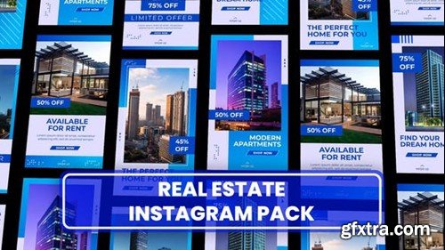 Videohive Real Estate Stories Pack 52380004
