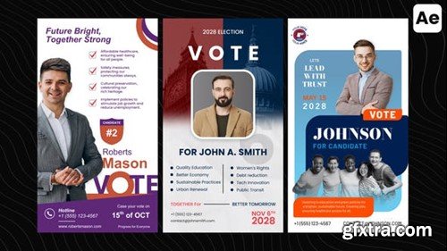 Videohive Election Posters 52347460