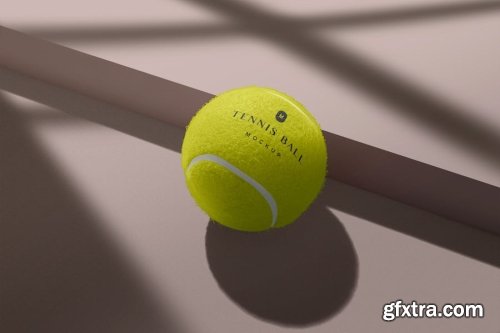 Tennis Ball Mockup Collection 14xPSD