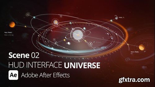Videohive HUD Interface Universe 02 Ae 52371747