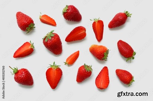 Sweet Fresh Strawberries 6xJPEG