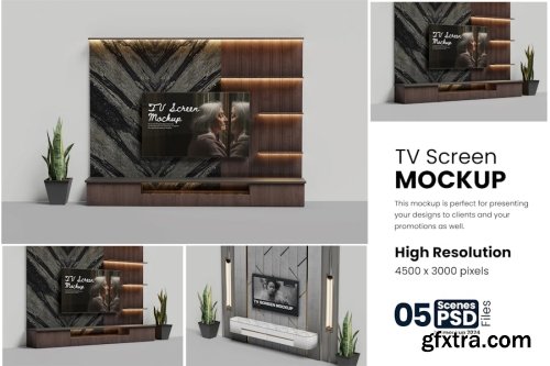TV Mockup Collection 11xPSD