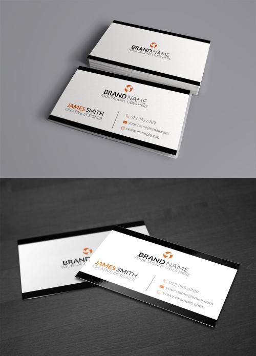 Red Business Card