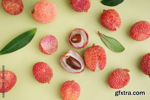 Tasty Litchi Fruit 6xJPEG