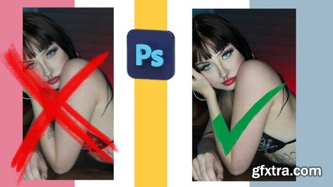 Adobe Photoshop Portrait Editing Mastery with 2 Projects