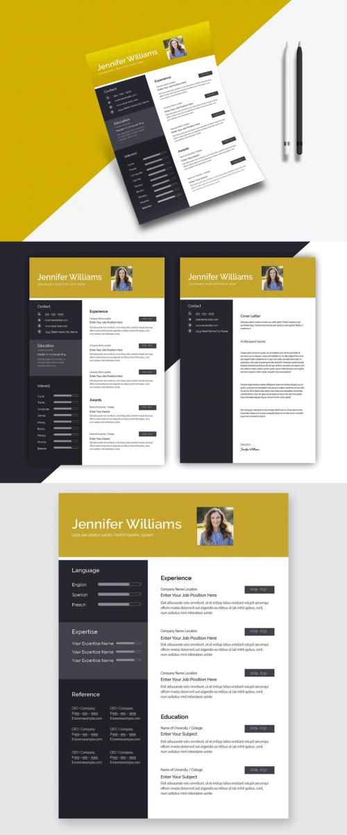 Clean Creative Resume Layout