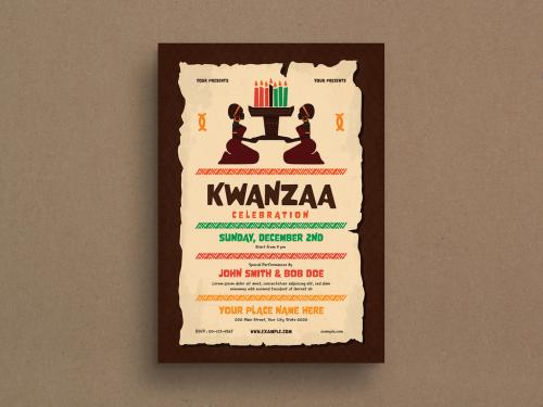 Kwanzaa Event Flyer