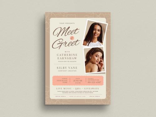 Meet & Greet Event Flyer