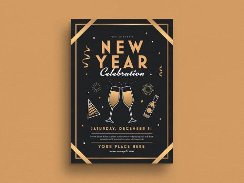 New Year Celebration Flyer